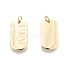 Ion Plating(IP) 304 Stainless Steel Pendants STAS-T060-19G-1