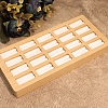 20-Slot Wooden Ring Display Trays PW-WG37745-03-1
