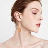 DIY Wooden Dangle Earring Making Kits DIY-OC0006-39-6