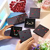 5Pcs Hot Stamping Planet Cardboard Jewelry Packaging Boxes CON-TA0001-44D-6