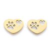 Ion Plating(IP)  201 Stainless Steel Pendants STAS-R111-JA664G-2