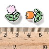 Transparent Glass Enamel Beads LAMP-C023-01-4