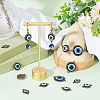 30Pcs 5 Style Plastic Connector Charms FIND-AR0002-83AB-6