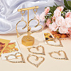 Alloy Big Pendants FIND-BBC0001-42-4