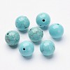 Natural Howlite Beads X-G-P212-8mm-2