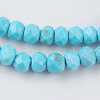 Natural Howlite Beads Strands TURQ-K004-06A-3