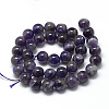 Natural Amethyst Beads Strands X-G-R446-4mm-20-2