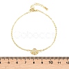 2Pcs Brass Micro Pave Cubic Zirconia Link Bracelets BJEW-G782-01GP-4