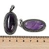 Natural Amethyst Pendants G-I370-07AS-06-3