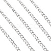 Aluminium Curb Chains X-CHA-T001-22S-4