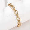 8MM 304 Stainless Oval Link Chain Bracelets SA-CBA725A-27G-3
