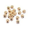 Yellow Gold Filled Beads KK-L183-035B-1