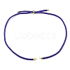 Nylon Cords Necklace Making AJEW-P116-03G-09-1