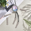 SUPERFINDINGS 10Pcs Alloy Cord Ends FIND-FH0006-77-4