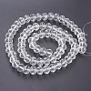 Faceted Rondelle Handmade Glass Beads X-GS011-01-3
