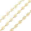 Brass Hollow Rhombus Link Chains CHC-M025-01G-1