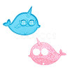 Halloween Whale Mask Silicone Molds DIY-CJC0001-28-1