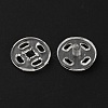 Resin Snap Buttons LS-BUTT-WH0024-050B-1