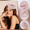 Fascinators Flower Mesh Feathers Organza Hat on a Hair Band Party Headwear for Girls and Women OHAR-WH0014-19A-4