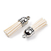 Faux Suede Tassel Pendant Decorations X-FIND-R095-026P-2
