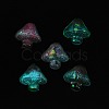 Mushroom Luminous Resin Cabochons MRMJ-TAC0009-07B-2