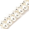 Electroplated Synthetic Magnetic Hematite Beads Strands G-L613-F01-01D-1