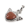Synthetic Goldstone Pendants G-I366-01P-20-2