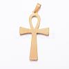 Ion Plating(IP) 304 Stainless Steel Pendants STAS-H384-05G-2