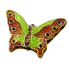 Handmade Cloisonne Beads X-CLB013Y-M-2