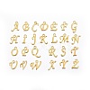 Alloy Letter Pendants PALLOY-X0037-68G-1