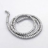 Electroplate Non-magnetic Synthetic Hematite Beads Strands G-J208G-02-2
