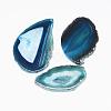 Natural Agate Slices Big Pendants G-E022-5-1