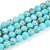 Baking Paint Glass Beads X1-DGLA-N010-10mm-03-1