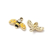 Alloy Enamel Rhinestone Pendants FIND-L024-17B-G-2