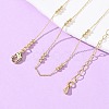 2MM Brass Round Ball Cable Chain Necklaces MAK-L045-01G-2