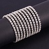 Brass Rhinestone Strass Chains CHC-T001-SS18-01S-2
