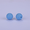 Round Silicone Focal Beads SI-JX0046A-96-5