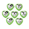 Rubberized Style Acrylic Rhinestone Cabochons X-MACR-T042-01B-1