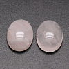 Oval Natural Rose Quartz Cabochons G-K020-18x13mm-07-1
