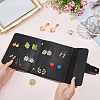 1Pc PU Leather Earring Organizer Book ABAG-CL0001-71-3