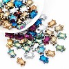 80pcs 8 colors Electroplate Non-magnetic Synthetic Hematite Beads Strands G-AR0005-13-4