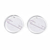 Transparent Resin Pendants RESI-N030-005A-2