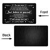 Rectangle 201 Stainless Steel Custom Blank Thermal Transfer Wallet Card DIY-WH0252-014-4