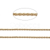 Ion Plating(IP) 304 Stainless Steel Rope Chains CHS-G027-08B-G-2