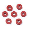 Handmade Polymer Clay Beads X-CLAY-Q251-6.0mm-102-2