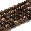 Tibetan Style dZi Beads Strands TDZI-NH0001-A02-02-1