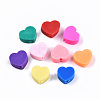 Handmade Polymer Clay Beads X-CLAY-T016-68-2
