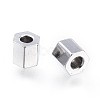 Tarnish Resistant 304 Stainless Steel Spacer Beads STAS-F241-09B-P-2