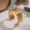 Fashion 304 Stainless Steel Open Cuff Bangles OU3634-6