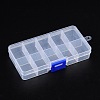 10 Compartment Organiser Storage Plastic Box C006Y-2